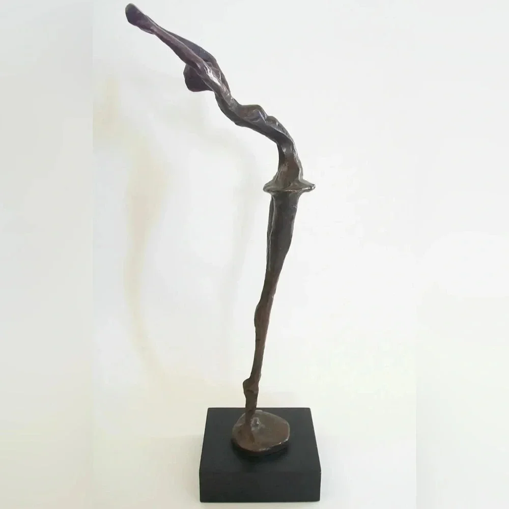 Pottery Barn modernist patinated